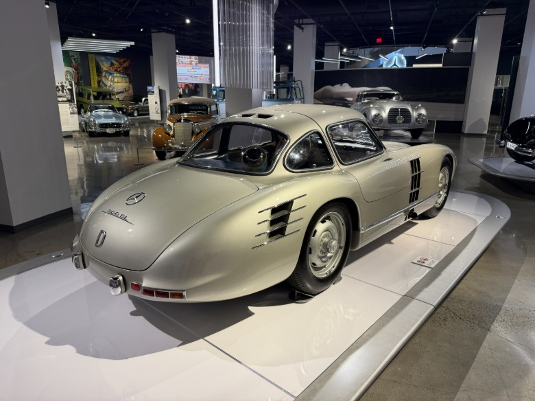 1953 Mercedes-Benz 300SL Hobel prototype at the Petersen Museum