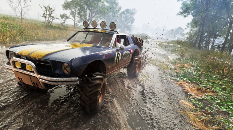 A Ford Mustang-style off-road sports car in Grand Theft Auto VI