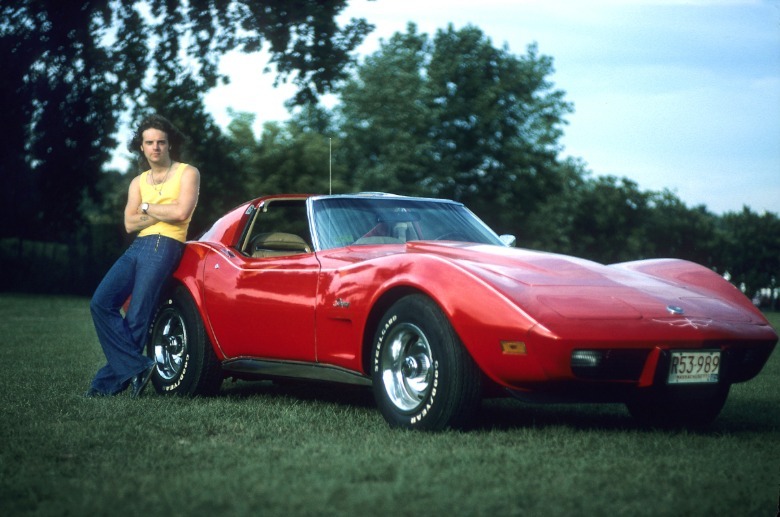 1974 Corvette with Aerosmith rocker