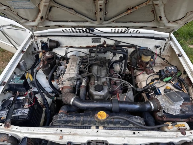 1985 Toyota Mirage Camper engine image