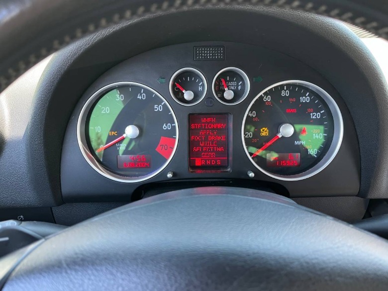 2004 Audi TT S-Line 3.2 instrument cluster image