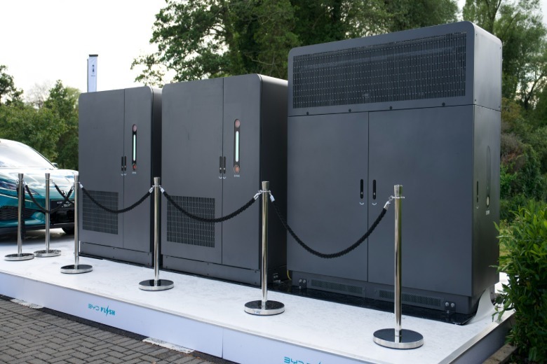 BYD's Flash Charging energy storage system.