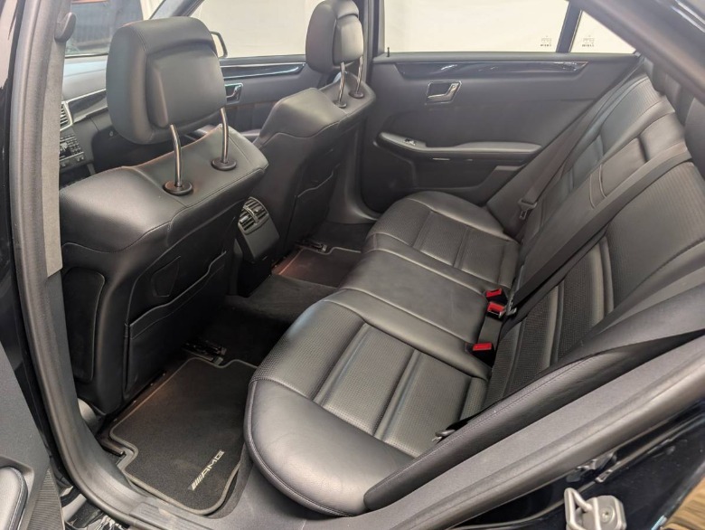 2011 Mercedes E 63 AMG rear seat image