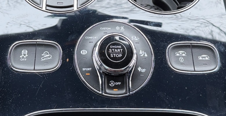 2026 Bentley Bentayga EWB Azure V8 terrain switch