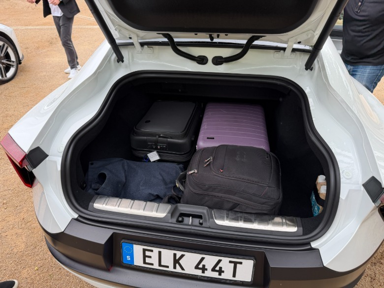 Trunk of a Polestar 5