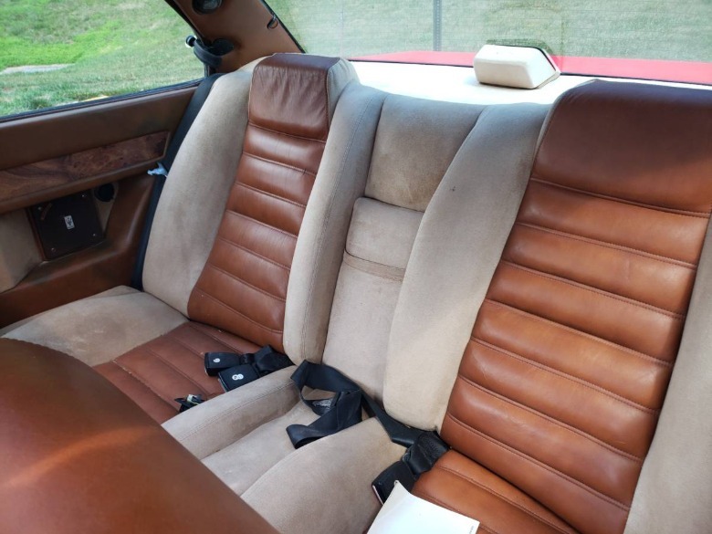 1987 Maserati Biturbo Si rear seat image