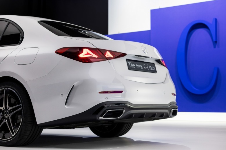 Mercedes-Benz C-Class refresh rear