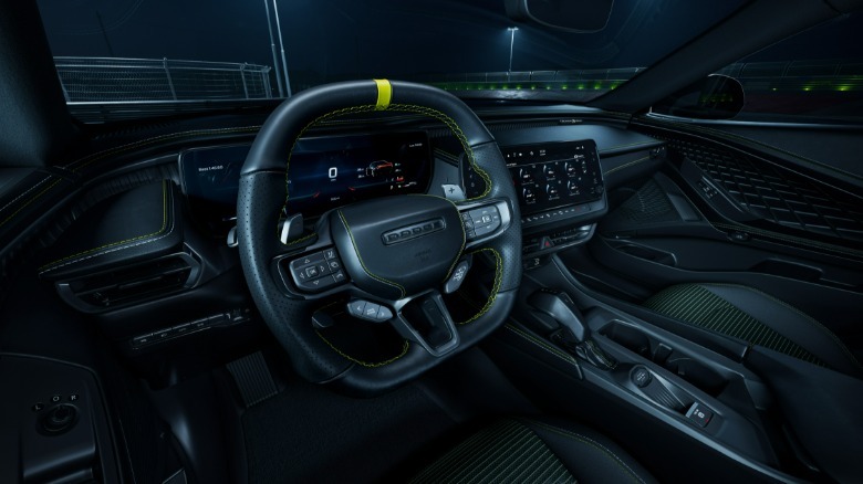 Interior of a 2027 Dodge Charger Super Bee