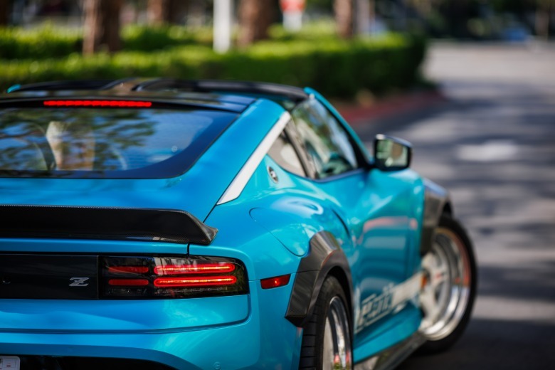 Rear end detail of the Nissan Z Kaze concept