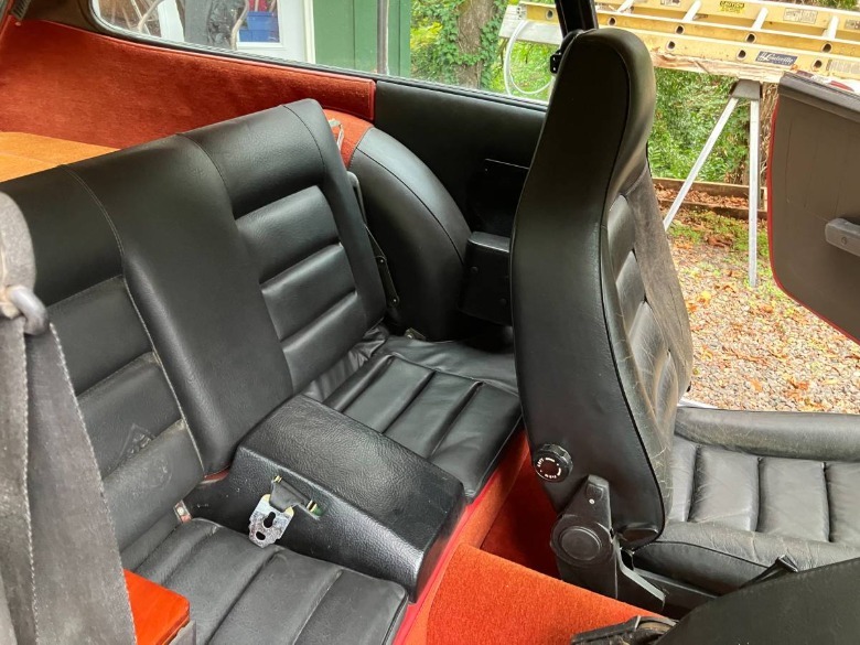 1973 Volvo P1800ES rear seat image