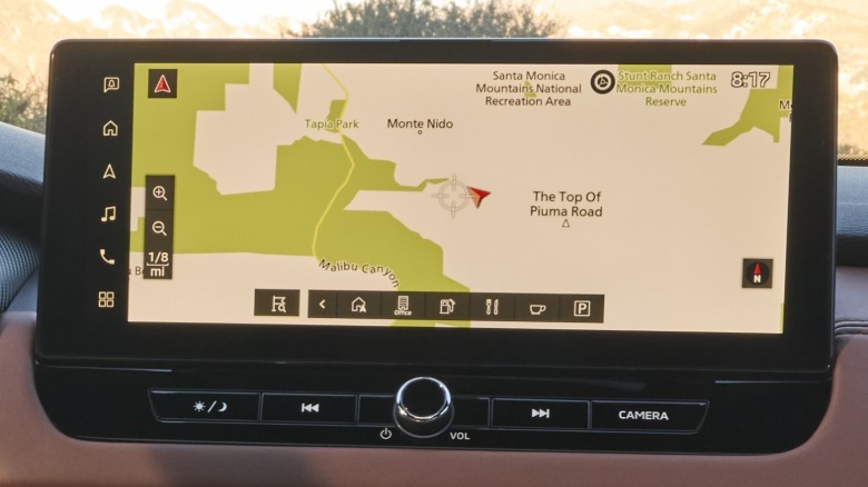 2026 Mitsubishi Outlander PHEV interior cabin camera button infotainment system