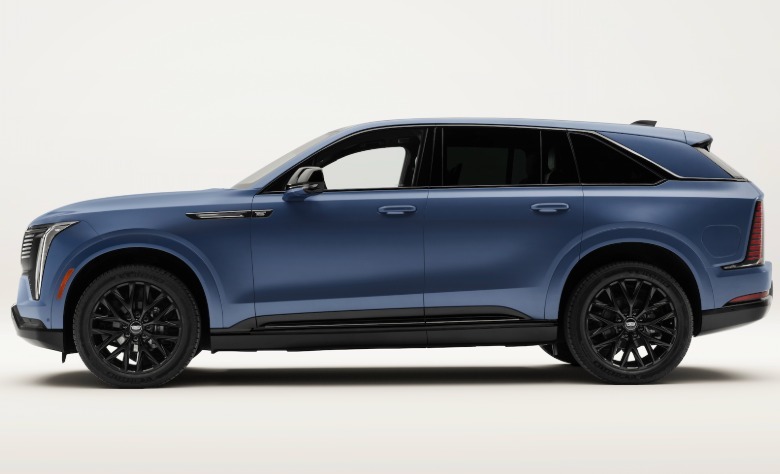 Curated by Cadillac Escalade IQ side profile