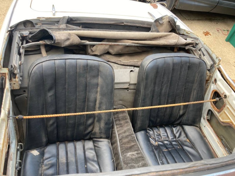 1965 Honda S600 project seats image