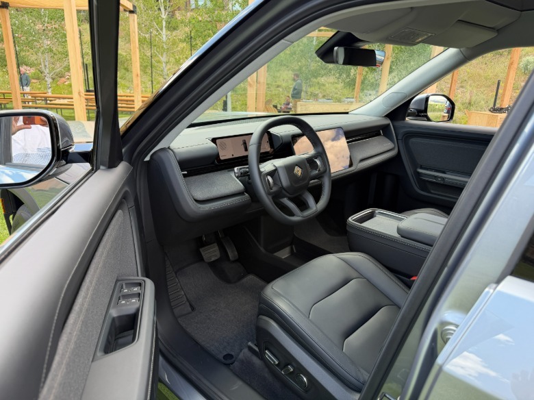 Interior of a Rivian R2 Standard