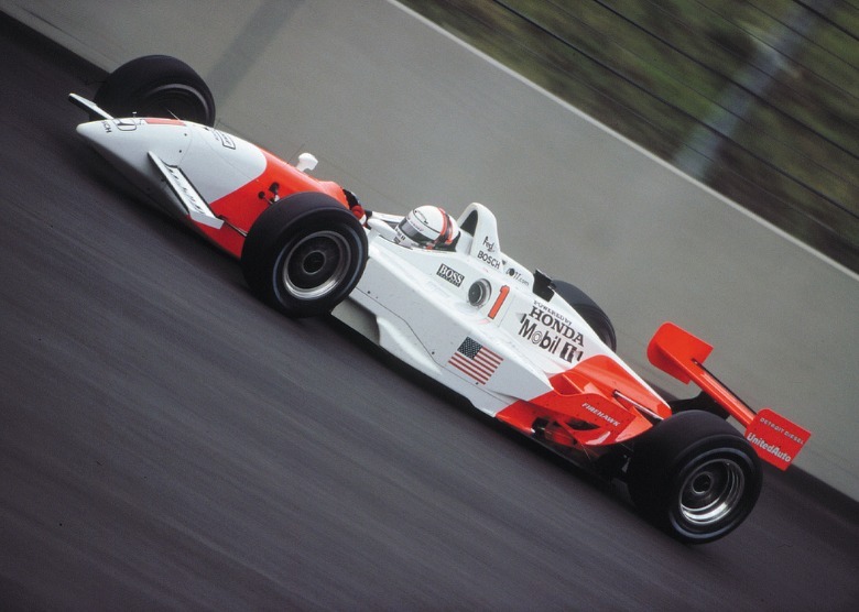 2001 Reynard 01i raced by the late Gil de Ferran for Team Penske in the 2001 CART