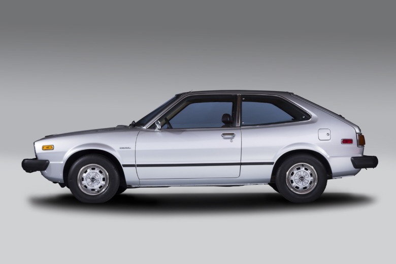 1976 Honda Accord in silver