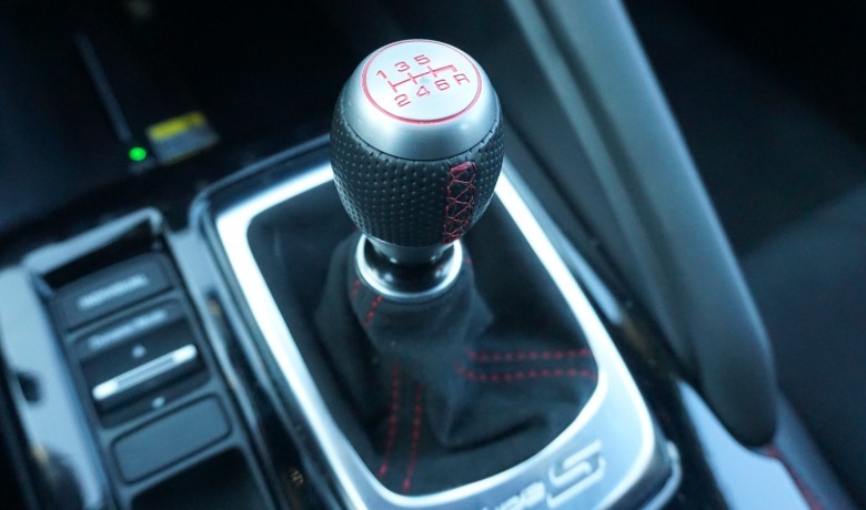 2026 Acura Integra Type S shifter rear view