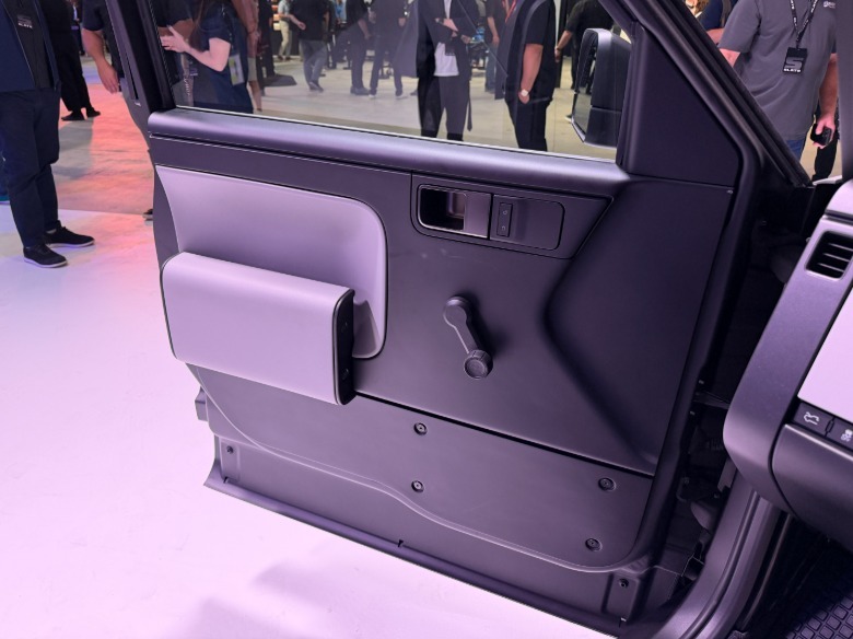 Door card of a Slate truck