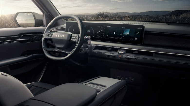 किआ EV9 का इंटीरियर