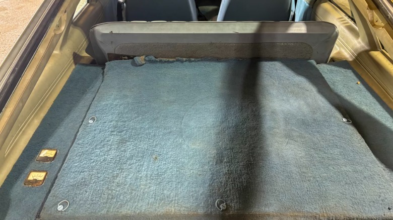 1980 Jet Electra 007 rear cargo area