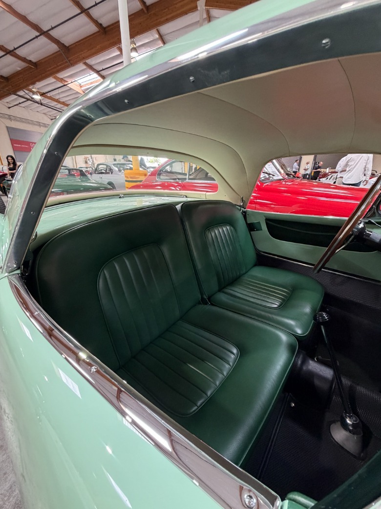 Interior of a 1955 Lancia Aurelia B24S Spider America