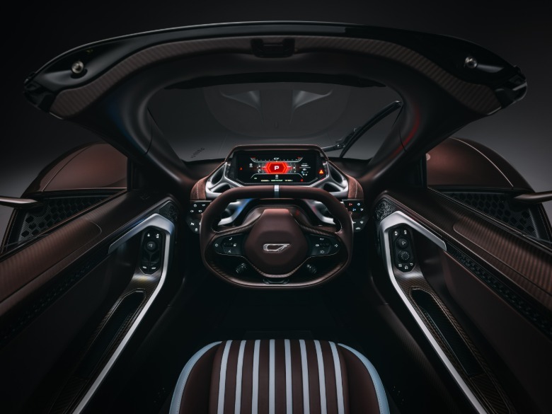 Interior of a Czinger 21C Spyder