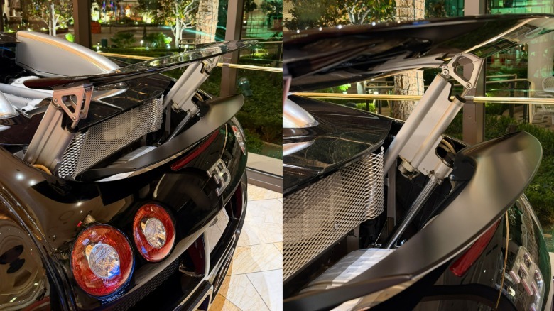 Bugatti Veyron rear wing