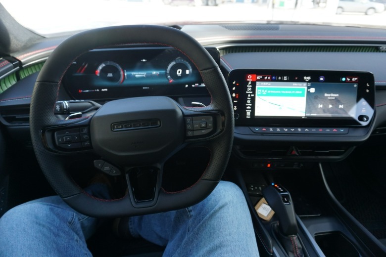 Red 2026 Dodge Charger Sixpack R/T interior