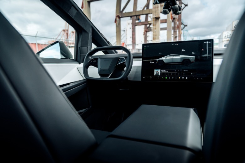 Cybertruck interior
