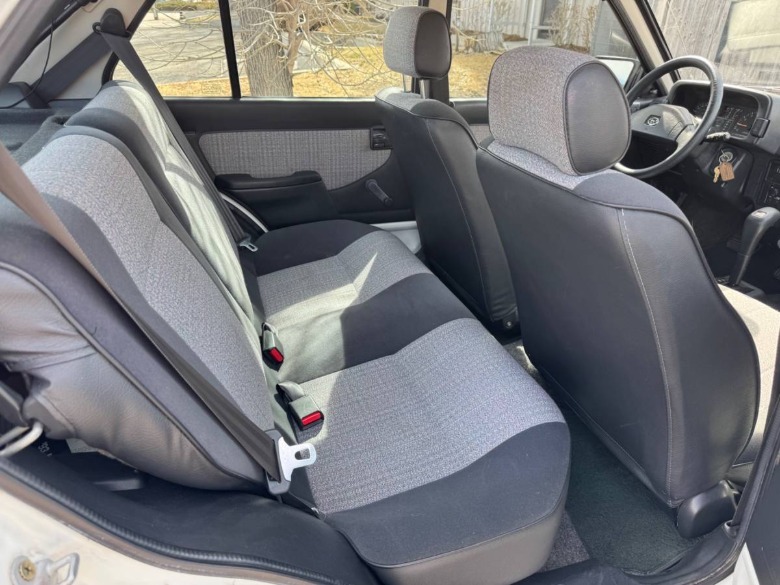 1994 Subaru Justy 4WD Rear Seat image