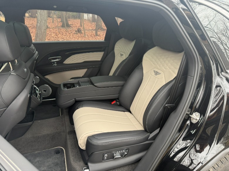 2026 Bentley Bentayga EWB Azure V8 rear seats