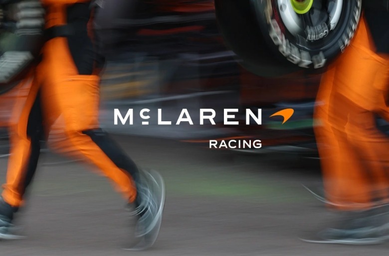 The new McLaren Racing logo.