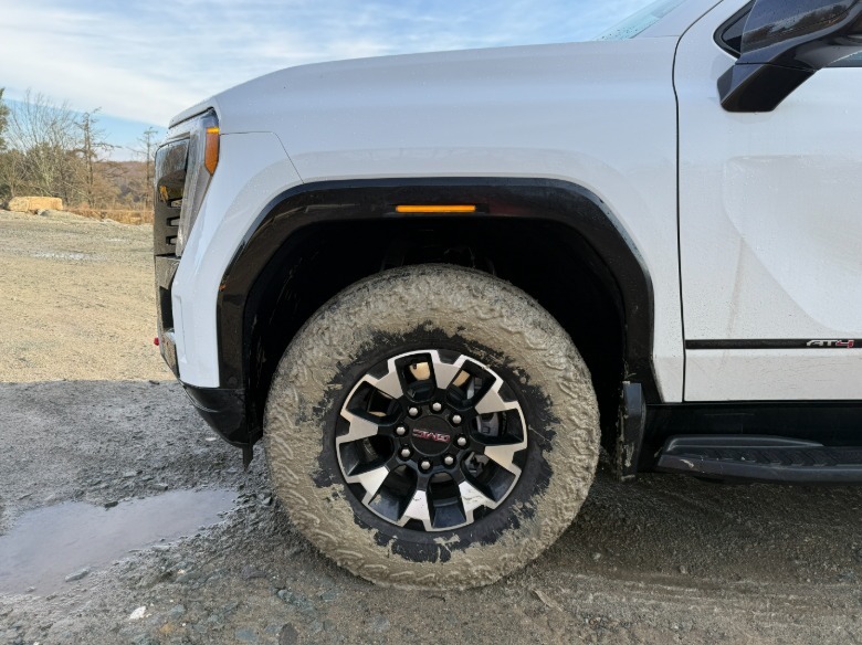 2026 GMC Sierra EV AT4 Max Range front wheel
