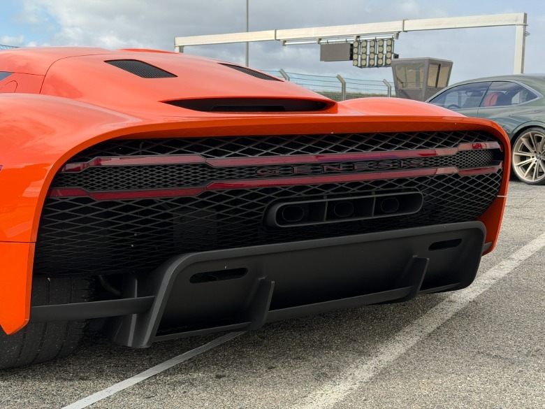 Rear end of the Genesis Magma GT concept