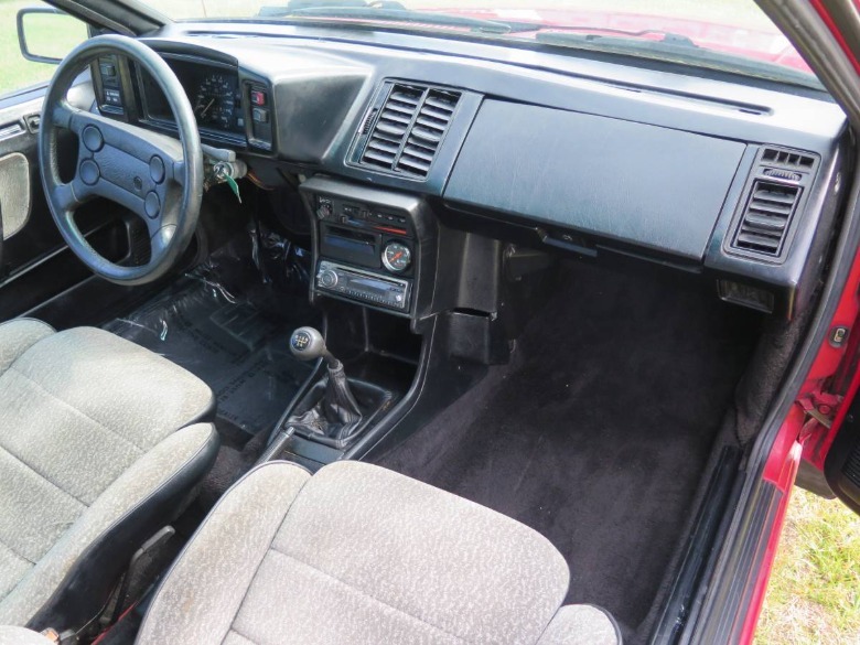 1985 Volkswagen Scirocco 16V dashboard