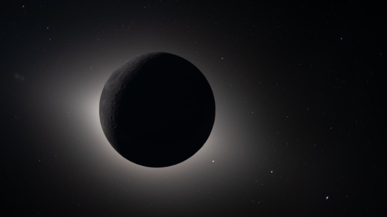 A total solar eclipse as experienced by the Artemis II crew