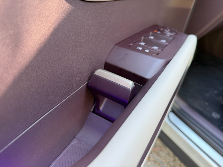 Door handle in a 2027 Kia Telluride