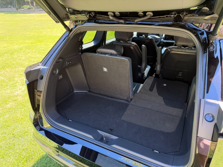 Cargo space of a 2027 Subaru Getaway