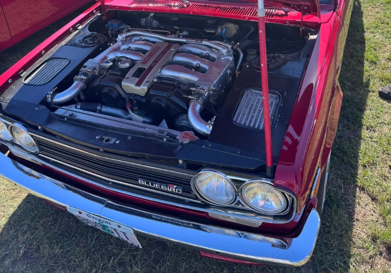 VG30DETT swapped Datsun 510 Bluebird