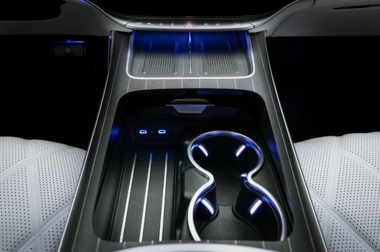 2027 Mercedes-Maybach S-Class center console