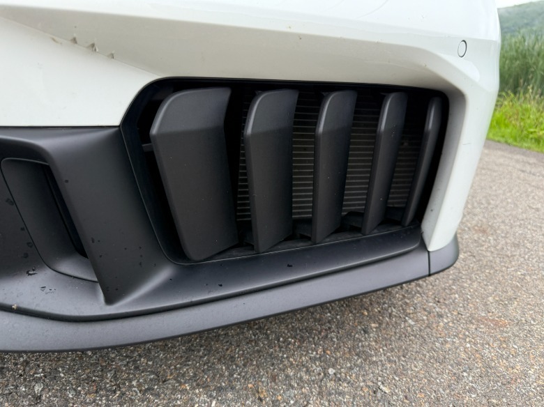 White 2025 Porsche 911 Carrera GTS Cabriolet air intake