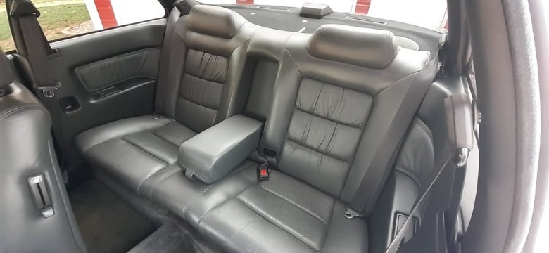 1987 Acura Legend Coupe rear seat image