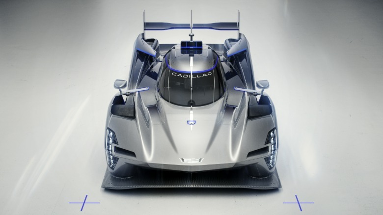 Front view of the Cadillac V-One concept