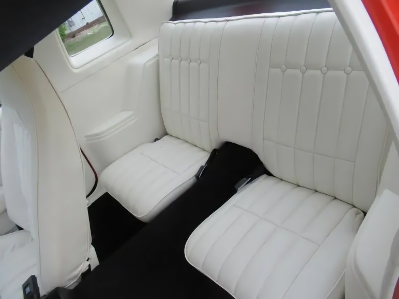 1976 Pontiac Sunbird rear seats image