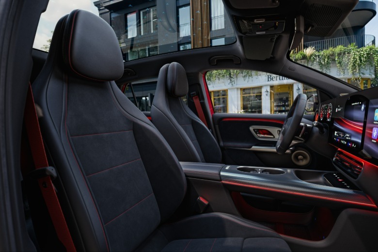 Interior of a 2028 Mercedes-Benz GLA