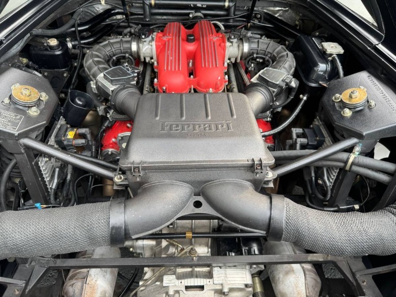 1991 Ferrari 348TS engine imag
