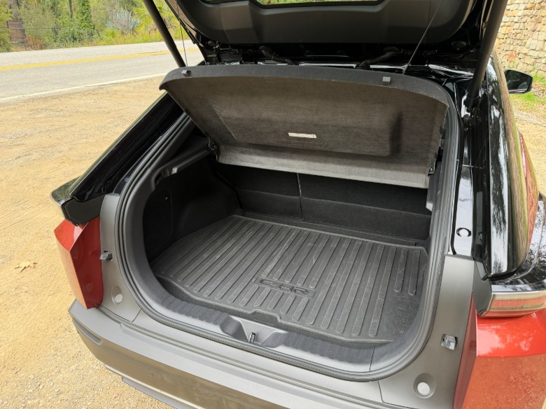 Cargo space of a 2026 Toyota C-HR