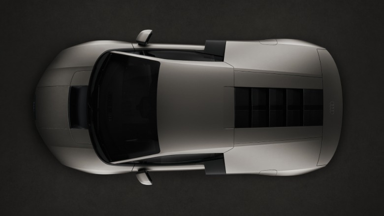 Top down view of the Audi Nuvolari.