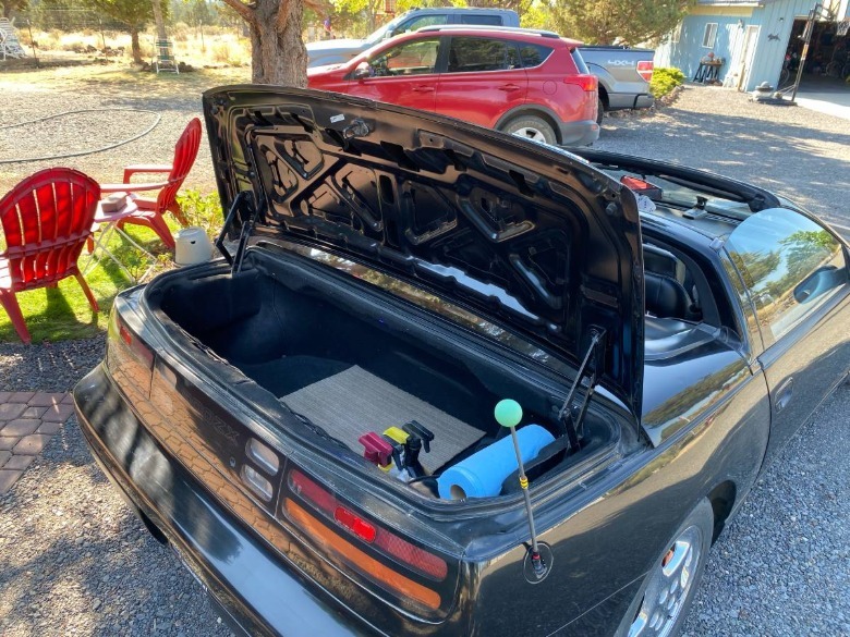 1995 Nissan 300ZX convertible trunk image