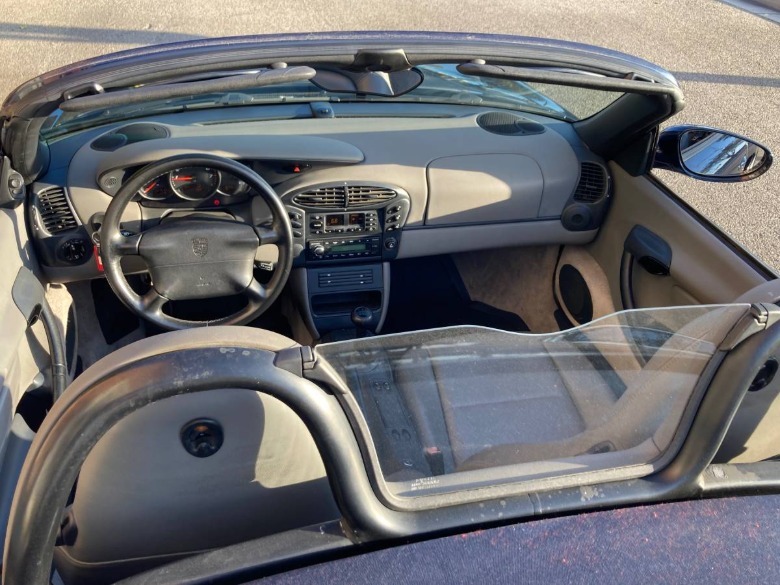 1999 Porsche Boxster Interior Over Roll Bar image